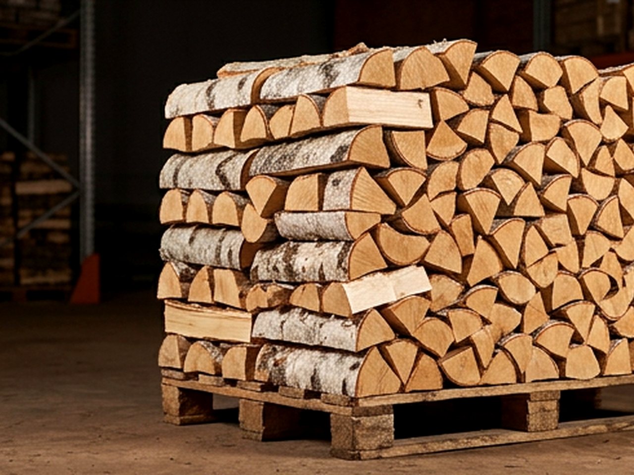 Берёзовые дрова камерной сушки во Владивостоке